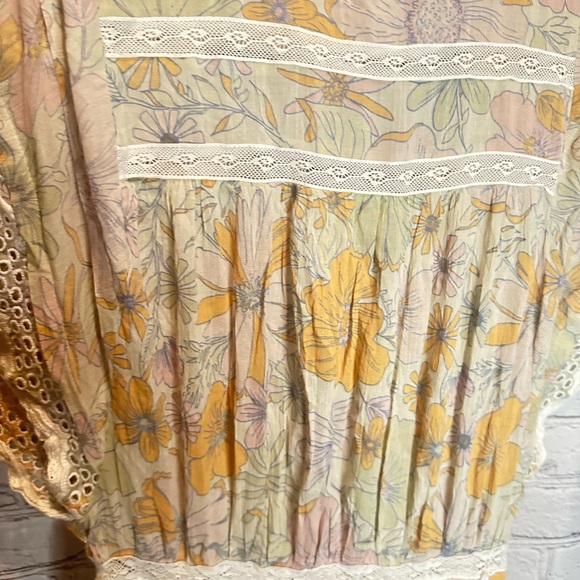 Free People Field of Dreams Maxi Top - Picture 9 of 9